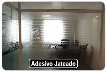 adesivo jateado