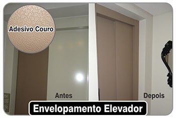 envelopamento Elevador