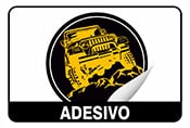 adesivo e etiqueta